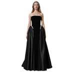 Concevoir une robe longue bustier pour femme