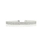 Collier ras du cou entièrement en cristal strass pour femmes, bijoux de mariage, ras de cou pour femmes