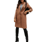 Vestes d'hiver pour femmes Veste oversize Bomber coréen