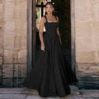 Robe unie élégante et ajustée pour femme