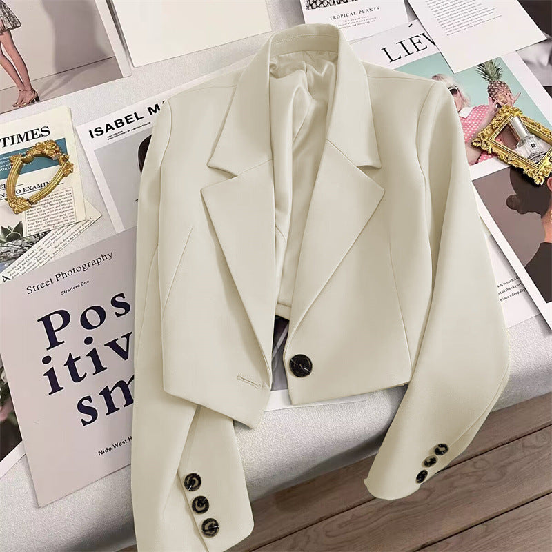 Blazer chic style navette pour femmes petites