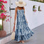 Robe à bretelles Tie-dye