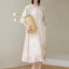 Robe en lin personnalisée pour femme