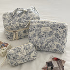 Trousse de maquillage grande capacité à nœud papillon