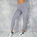 Pantalon de yoga en maille de danse pour femme