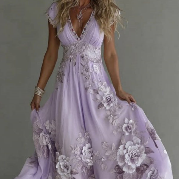 Robe Imprimée Pour Femmes