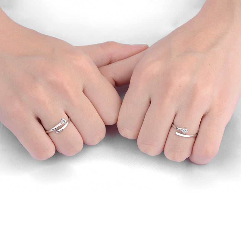 Bagues assorties pour homme et femme