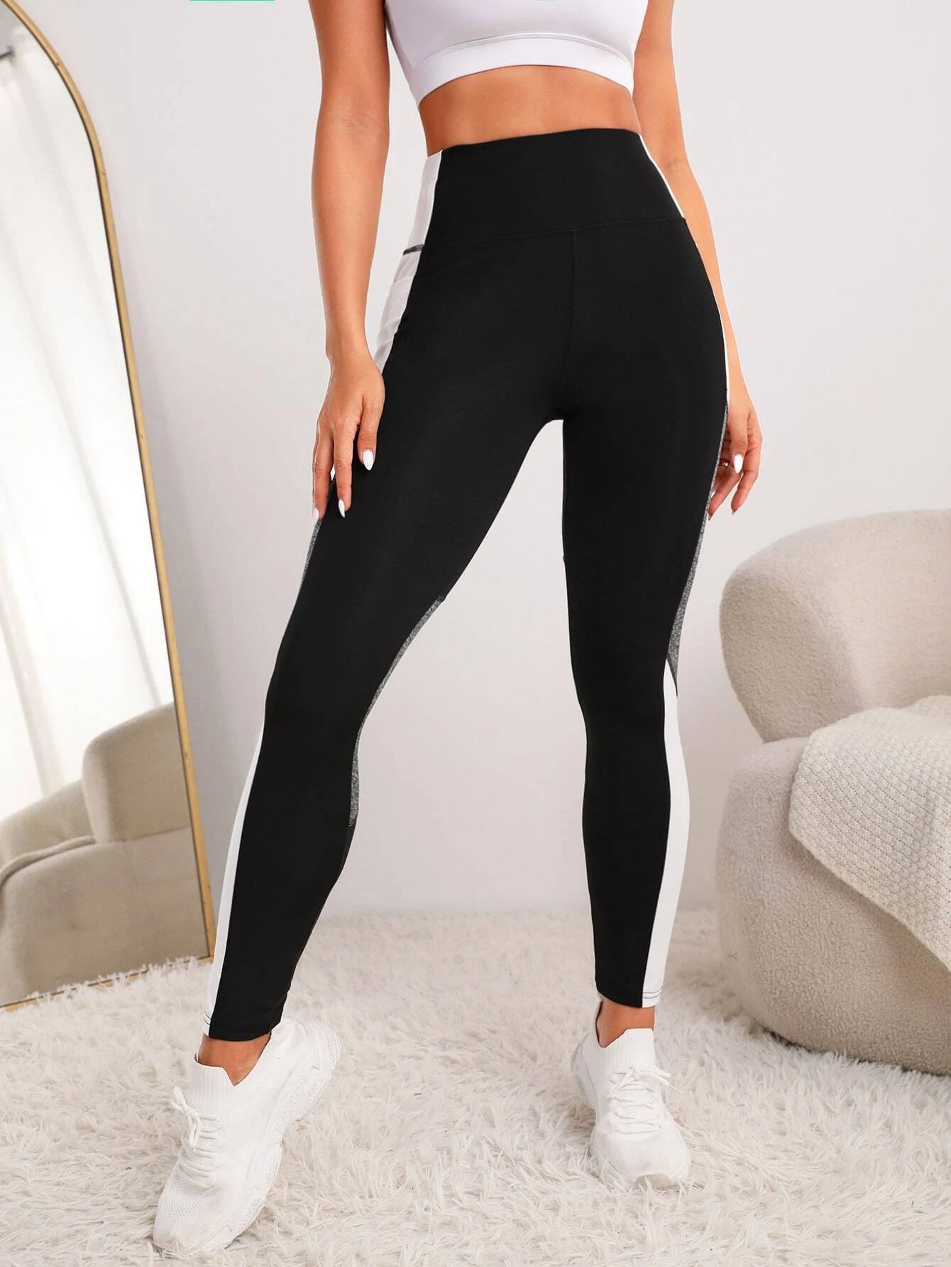 Yoga Pants de course pour femmes à coutures européennes et américaines