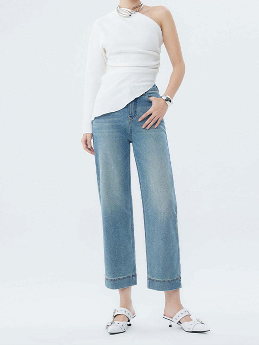 Jeans Printemps Personnalité Mode Femme