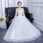 Robe de mariée de la nouvelle mariée