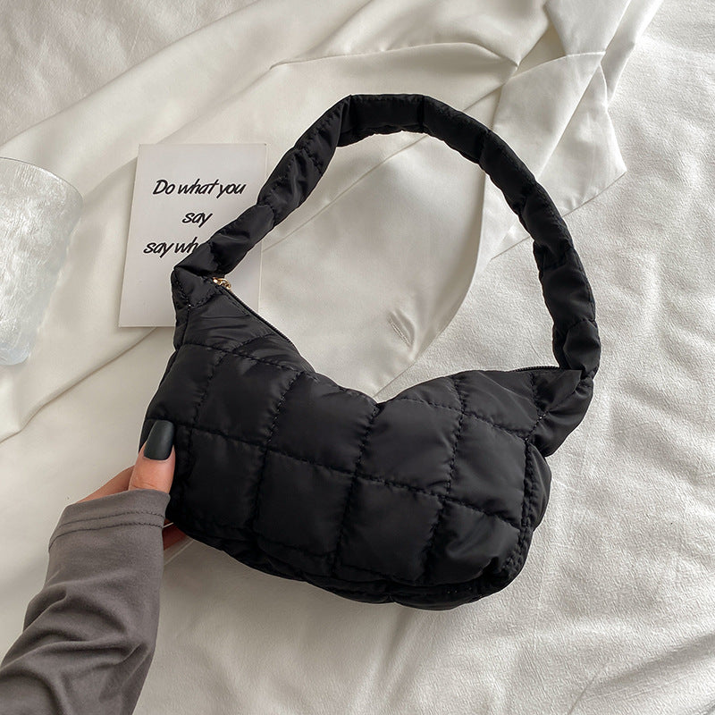 Sac à bandoulière mode tendance plissé en forme de nuage pour femme, populaire sur Internet