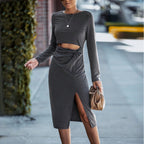 Robe Élégante Simple Femme