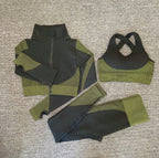 Ensemble de yoga pour femme, tenue de sport pour la gym