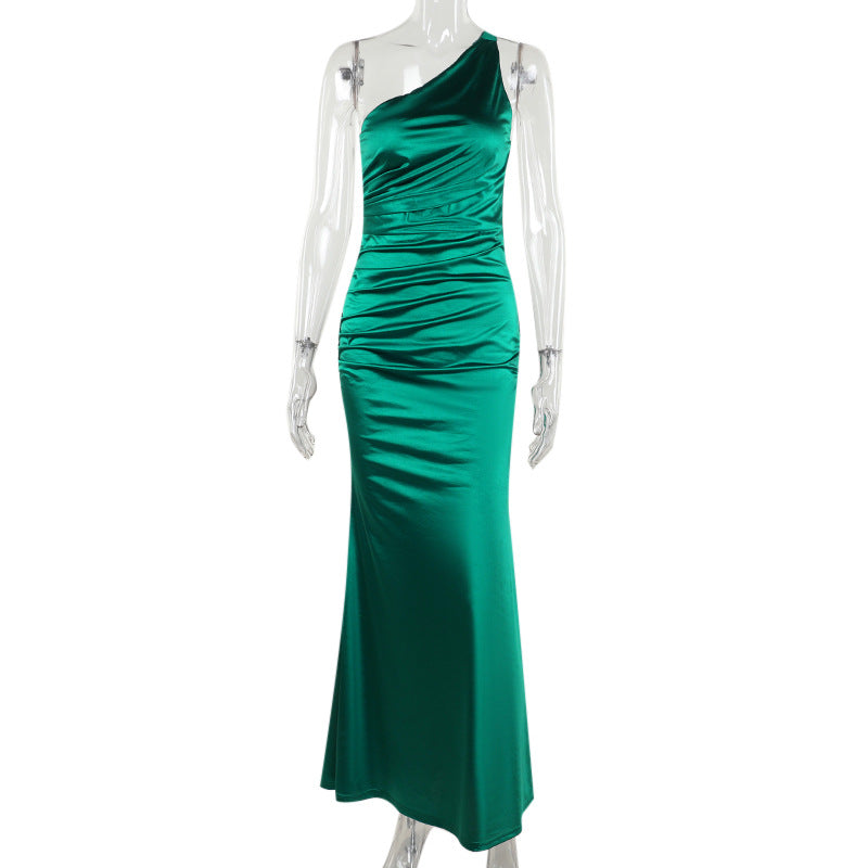 Robe extensible ajustée pour femme