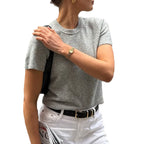 Pull décontracté de couleur unie pour femmes