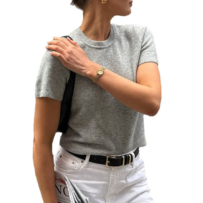 Fashion Casual Solid Color Sweater For Women Main Image