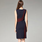 Robe débardeur de couleur contrastée universelle