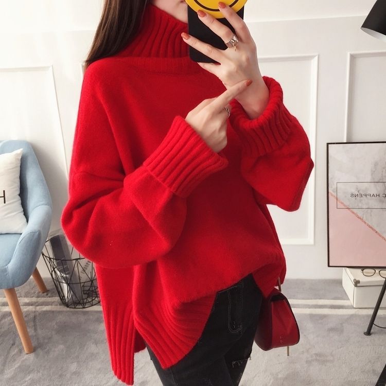 Pull à col roulé Femme Mode Épaississant