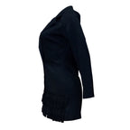 Blazer double boutonnage taille cintrée