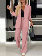 New Fashionable Casual Printed Suit Set For Women