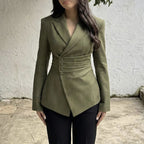 Blazer asymétrique élégant et stylé pour femmes
