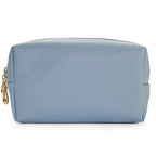Trousse de Maquillage Octogonale Carrée en Cuir PU, Design Simple