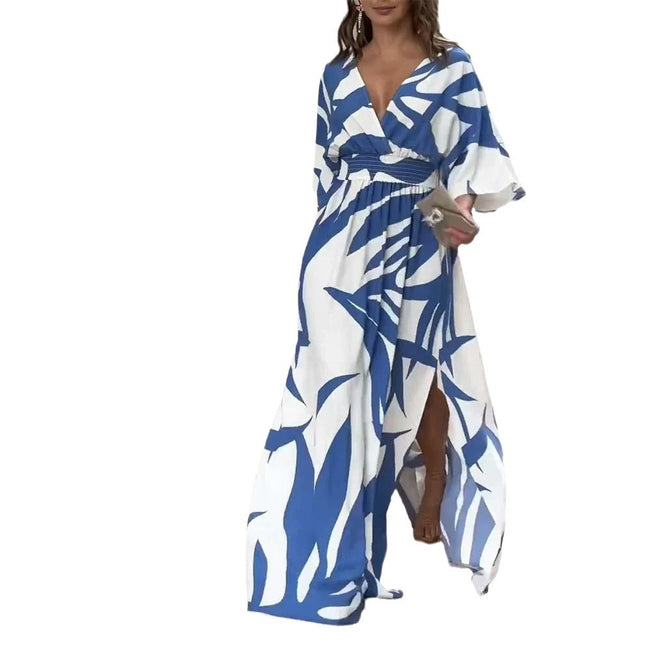 Robe ample imprimée femme Main Image
