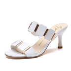 Chaussons Femme Été Talons Hauts Femme