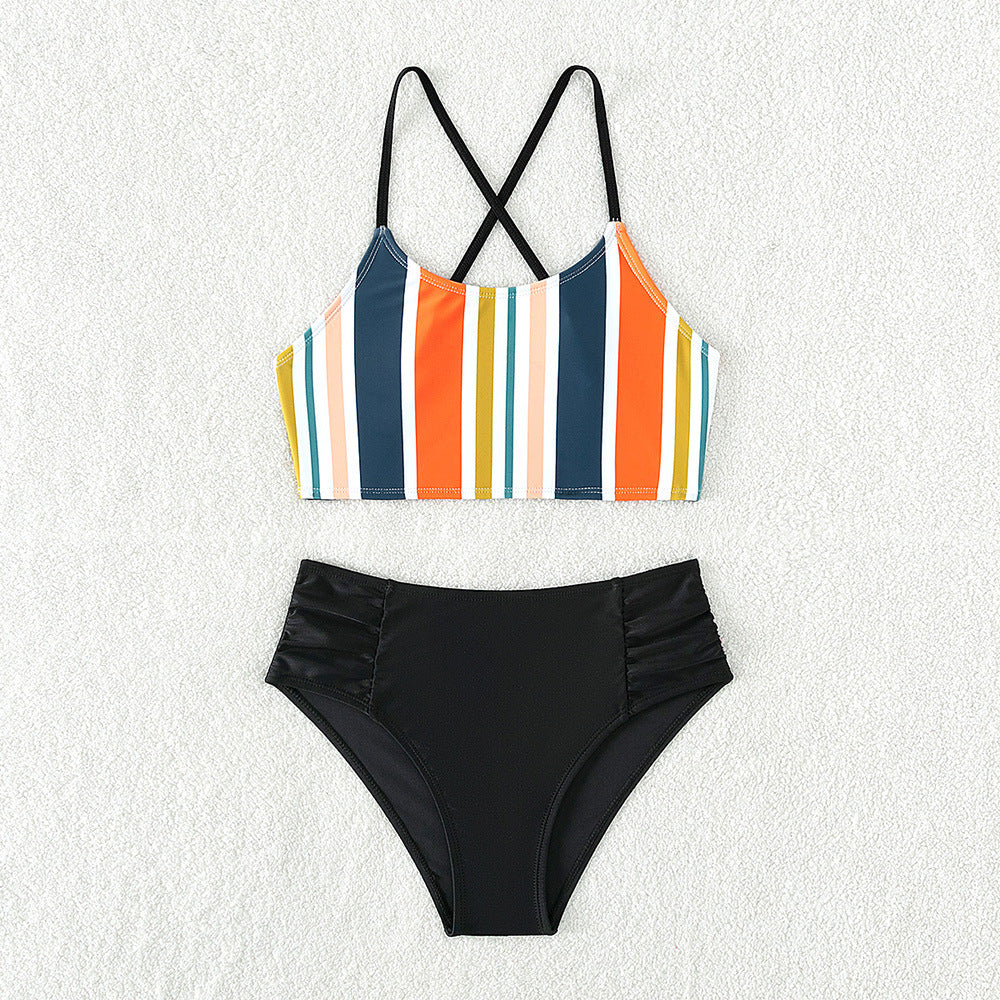 Maillot de bain deux pièces de plage pour fille