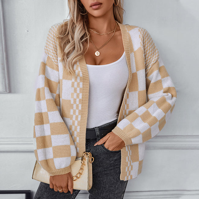 Pull pour femme ample à manches lanternes Hover Image