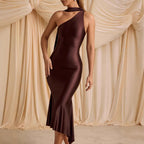Robe élégante sans dos pour femmes