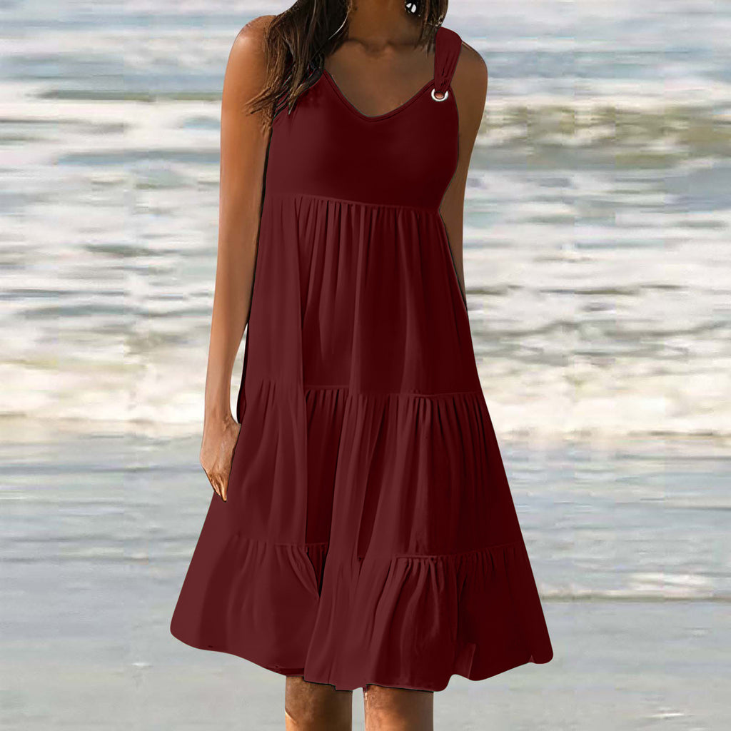 Robe Femme Couture Chic Décontracté