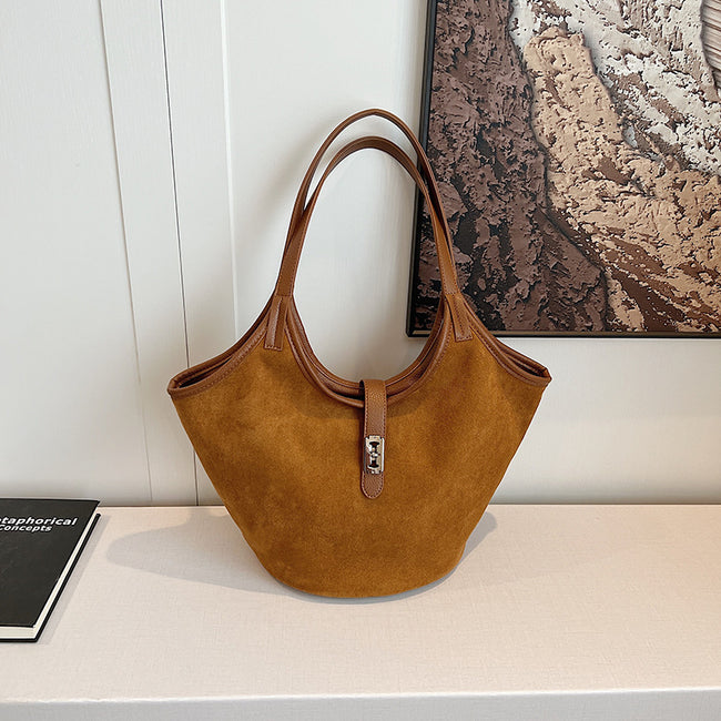 Sac fourre-tout vintage givré à la mode pour femme Main Image