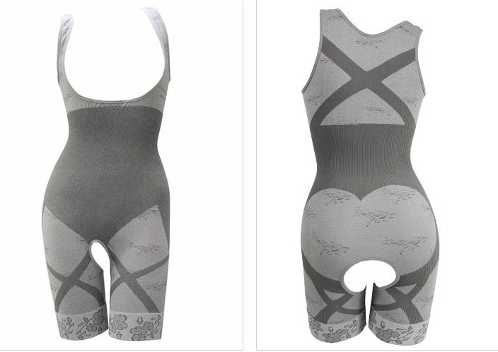 Gaine amincissante femme sous-vêtement body gainant ventre plat sous la poitrine