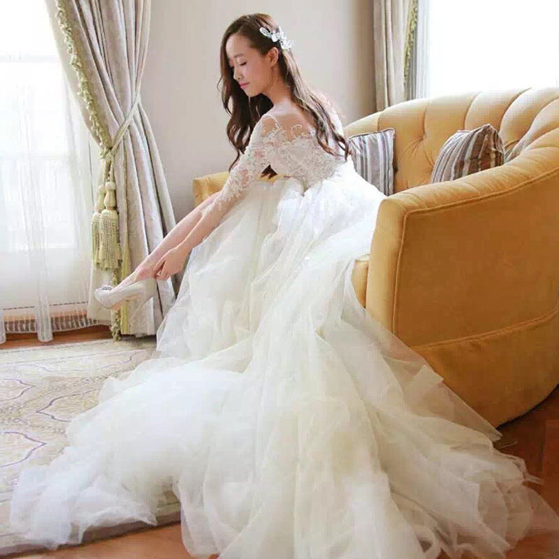 Robe de mariée Manches en dentelle
