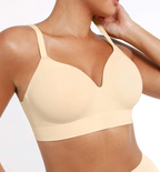 Soutien-gorge gainant sans coutures sans armatures pour femme