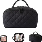 Trousse de maquillage portable grande capacité pour femme