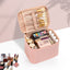 Trousse de Maquillage Portable, Grande Trousse de Toilette, Rangement de Haute Qualité