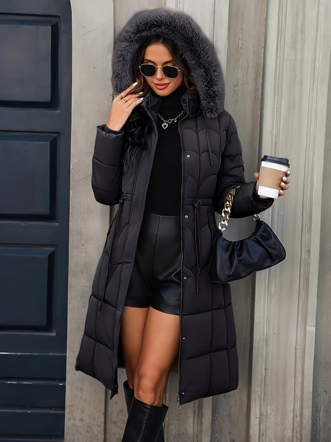 Manteau rembourré en coton épais pour femmes d'âge mûr et âgées Main Image