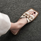 Sandales ouvertes pour femmes enceintes aux pieds larges