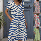 Robe Digitale Ample et Tendance pour Femme avec Imprimés