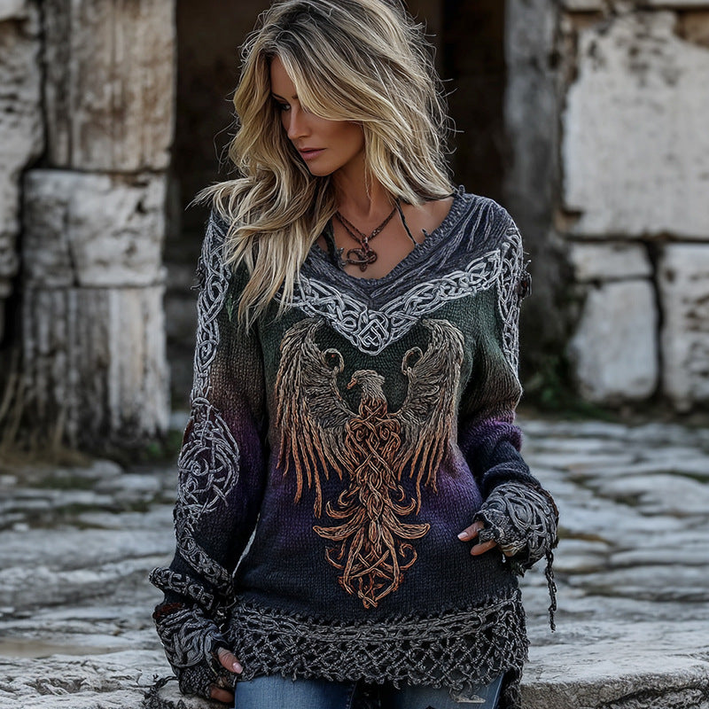 Pull doux décontracté pour femme