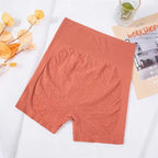 Shorts de sport pour femmes, taille haute, pour la gym, le yoga, le fitness, motif quadrillé