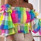 Chemises Femmes Blouse Manches Longues Sexy