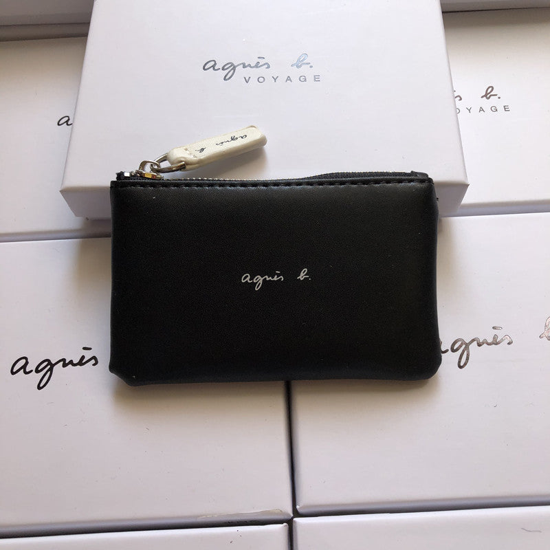 Pochette simple, porte-monnaie horizontal, petite pochette de rangement