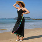 Robe de vacances au bord de la mer pour femme, personnalité mode