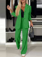 New Fashionable Casual Printed Suit Set For Women