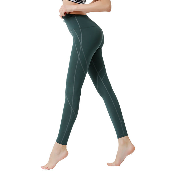 Pantalon de fitness extensible pour femmes, pantalon de yoga moulant