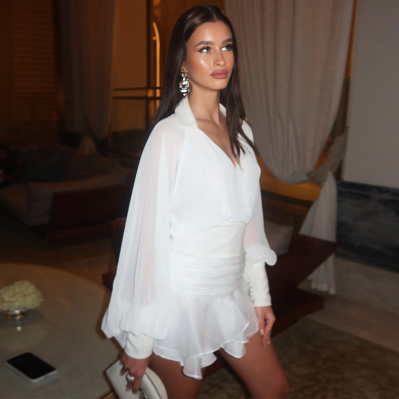 Robe bustier sans bretelles pour femme