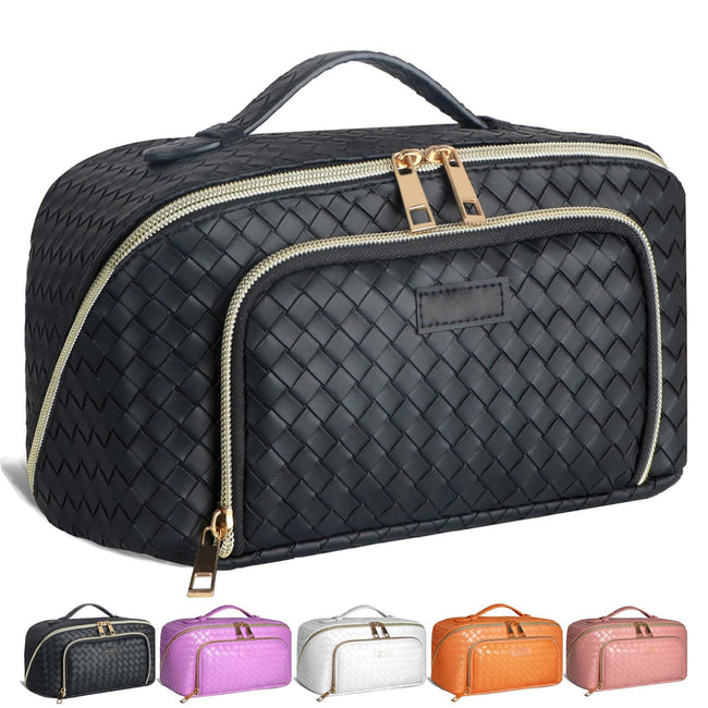 Trousse de Toilette Grande Capacité Portable Imperméable Maquillage Sac de Rangement Femmes Multifonction Organisateur d'Articles de Toilette Hover Image